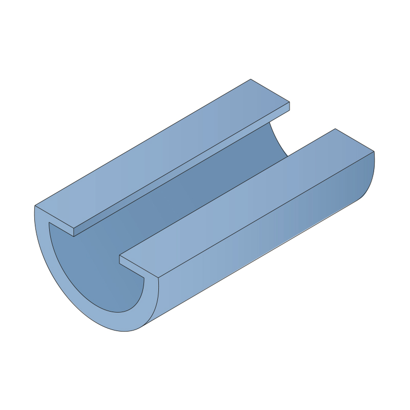 1083 钢条半圆型配件