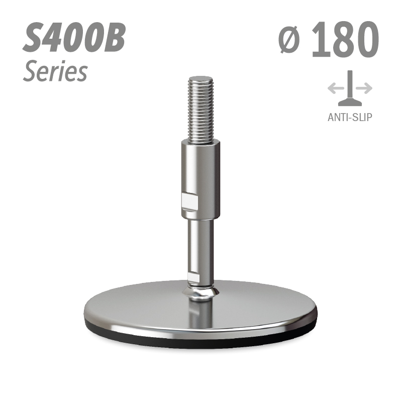 水平调整脚S400B系列 防滑 直径180