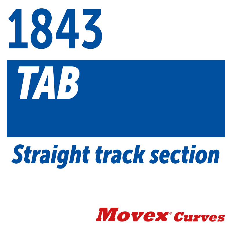 1843勾脚 直线段轨版本