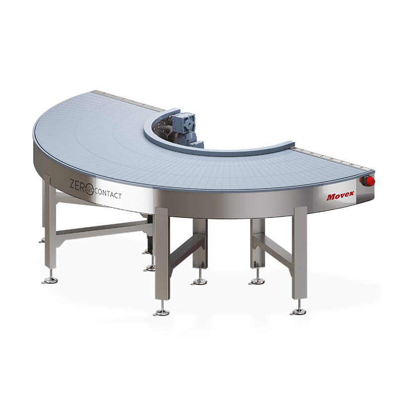 零接触曲线输送机