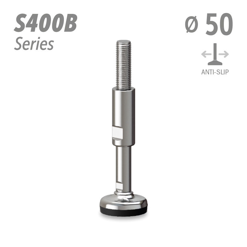 水平调整脚S400B系列 防滑 直径50